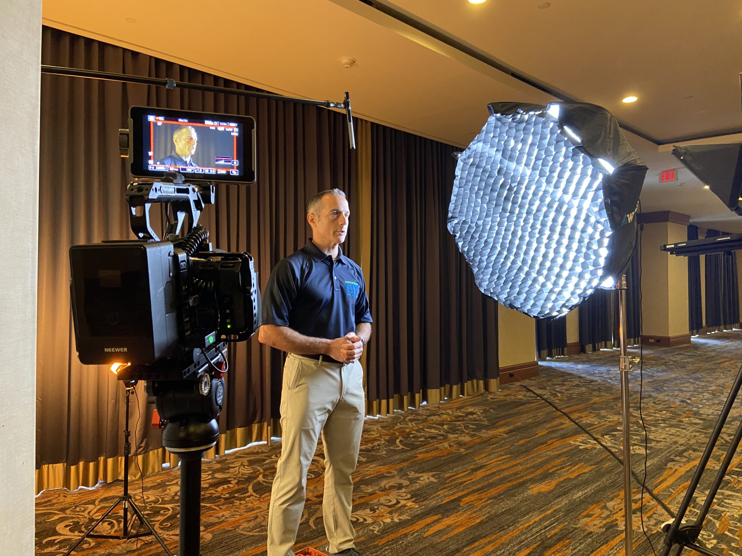 Professional association conference video production capturing attendees at an annual event